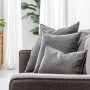 Cushion Grey 30 x 10 x 50 cm | Tienda24 - Global Online Shop Tienda24.eu