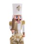 Christmas bauble White Golden Soldier 11 x 9 x 38 cm by BigBuy Home, Christmas - Ref: S8807077, Price: 20,24 €, Discount: %