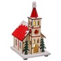 Décorations de Noël Multicouleur Église 9,5 x 7,5 x 14,5 cm | Tienda24 - Global Online Shop Tienda24.eu