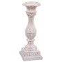 Candelabro Blanco Resina Navidad 10 x 10 x 29 cm | Tienda24 - Global Online Shop Tienda24.eu