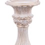 Candelabro Bianco Resina Natale 10 x 10 x 29 cm | Tienda24 - Global Online Shop Tienda24.eu