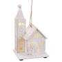 Adorno Navideño Blanco Iglesia 8,5 x 7,5 x 14,5 cm de BigBuy Home, Navidad - Ref: S8807089, Precio: 6,99 €, Descuento: %