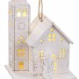 Christmas bauble White Church 8,5 x 7,5 x 14,5 cm by BigBuy Home, Christmas - Ref: S8807089, Price: 6,99 €, Discount: %