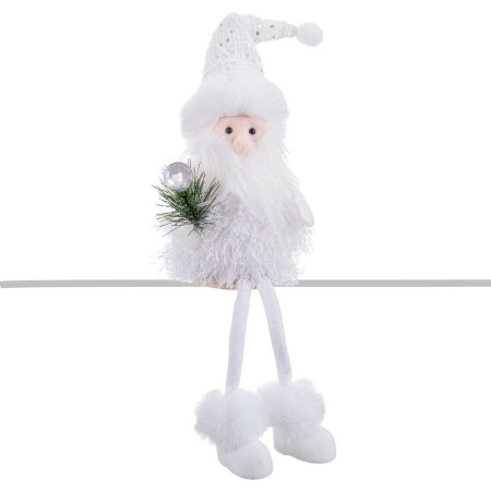 Weihnachtsschmuck Weiß Weihnachtsmann 14 x 13 x 43 cm von BigBuy Home, Weihnachten - Ref: S8807092, Preis: 10,84 €, Rabatt: %