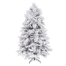 Sapin de Noël PVC Polyéthylène Ananas Enneigé 100 x 100 x 240 cm de BigBuy Christmas, Noël - Réf : S8807093, Prix : 364,21 €,...