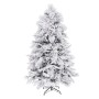 Sapin de Noël PVC Polyéthylène Ananas Enneigé 80 x 80 x 180 cm de BigBuy Christmas, Noël - Réf : S8807095, Prix : 203,72 €, R...