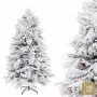 Sapin de Noël PVC Polyéthylène Ananas Enneigé 80 x 80 x 180 cm de BigBuy Christmas, Noël - Réf : S8807095, Prix : 203,72 €, R...