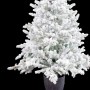 Árvore de Natal Polietileno Abacaxis Nevado 60 x 60 x 120 cm de BigBuy Christmas, Natal - Ref: S8807103, Preço: 122,45 €, Des...