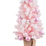 Árvore de Natal Cor de Rosa PVC Bloemen Bolas 30 x 30 x 90 cm de BigBuy Christmas, Natal - Ref: S8807105, Preço: 53,23 €, Des...