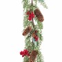 Christmas garland Red Green Plastic Pineapples 20 x 20 x 150 cm | Tienda24 - Global Online Shop Tienda24.eu