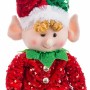 Weihnachtsschmuck Rot grün Elf 30 x 8 x 56 cm von BigBuy Home, Weihnachten - Ref: S8807113, Preis: 19,23 €, Rabatt: %