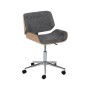 Cadeira de Escritório Cinzento Natural 54 x 61 x 88 cm de BigBuy Office, Cadeiras e sofás - Ref: S8807115, Preço: 189,32 €, D...