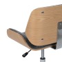 Silla de Oficina Gris Natural 54 x 61 x 88 cm de BigBuy Office, Sillas y sofás - Ref: S8807115, Precio: 189,32 €, Descuento: %