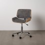 Silla de Oficina Gris Natural 54 x 61 x 88 cm de BigBuy Office, Sillas y sofás - Ref: S8807115, Precio: 189,32 €, Descuento: %