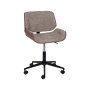 Buy Office Chair Brown Black Beige 54 x 61 x 88 cm