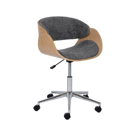 Office Chair Grey Natural 59 x 64 x 88 cm by BigBuy Office, Sofas and chairs - Ref: S8807117, Price: 197,53 €, Discount: %