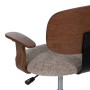 Chaise de Bureau Marron Noir Beige 60 x 60 x 89 cm de BigBuy Office, Chaises et canapés - Réf : S8807120, Prix : 172,85 €, Re...