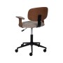 Cadeira de Escritório Castanho Preto Bege 60 x 60 x 89 cm de BigBuy Office, Cadeiras e sofás - Ref: S8807120, Preço: 172,85 €...