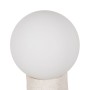 Desk lamp Cream Ceramic Crystal 50 W 240 V 220-240 V 22,5 x 16,5 x 45 cm by BigBuy Home, Bedside and Table Lamps - Ref: S8807...