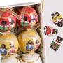 Christmas Baubles Multicolour Polyfoam Soldier Ø 7,5 cm (6 Units) | Tienda24 - Global Online Shop Tienda24.eu