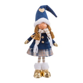 Christmas bauble Blue Girl 16 x 10 x 52 cm by BigBuy Home, Christmas - Ref: S8807135, Price: 18,71 €, Discount: %