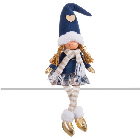 Christmas bauble Blue Girl 15 x 10 x 62 cm | Tienda24 - Global Online Shop Tienda24.eu