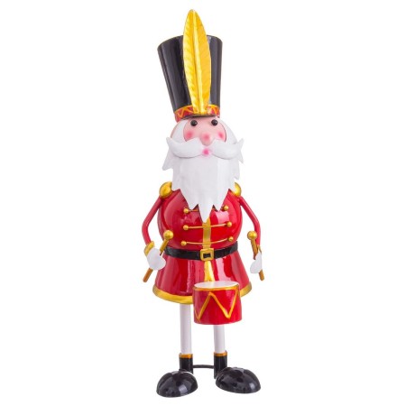 Christmas bauble Multicolour Father Christmas Soldier 15 x 11 x 35,5 cm by BigBuy Home, Christmas - Ref: S8807149, Price: 20,...