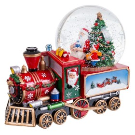 Christmas bauble Multicolour Train 21,5 x 12 x 17,5 cm by BigBuy Home, Christmas - Ref: S8807160, Price: 52,19 €, Discount: %