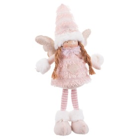 Adorno Navideño Rosa 16 x 7 x 40 cm de BigBuy Home, Navidad - Ref: S8807167, Precio: 16,64 €, Descuento: %