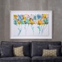 Cuadro Blanco Multicolor Abstracto 146 x 4 x 96 cm de BigBuy Home, Impresiones sobre lienzo - Ref: S8807185, Precio: 242,35 €...