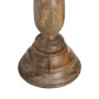 Candleholder Natural Wood Crystal 20 x 20 x 76 cm | Tienda24 - Global Online Shop Tienda24.eu