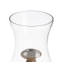 Candleholder Natural Wood Crystal 20 x 20 x 68 cm | Tienda24 - Global Online Shop Tienda24.eu