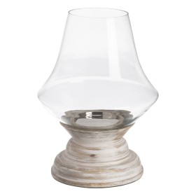 Bougeoir Alexandra House Living Doré verre Fer 26 x 33 x 26 cm | Tienda24 - Global Online Shop Tienda24.eu