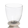 Bougeoir Blanc Bois Verre 28 x 28 x 43 cm | Tienda24 - Global Online Shop Tienda24.eu