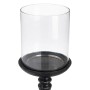 Candleholder Black Wood Crystal 23 x 23 x 58 cm | Tienda24 - Global Online Shop Tienda24.eu