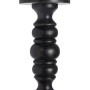 Candleholder Black Wood Crystal 12 x 12 x 62 cm | Tienda24 - Global Online Shop Tienda24.eu