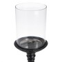 Candleholder Black Wood Crystal 20 x 20 x 53 cm | Tienda24 - Global Online Shop Tienda24.eu