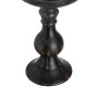 Bougeoir Noir Bois Verre 18 x 18 x 47 cm | Tienda24 - Global Online Shop Tienda24.eu