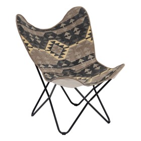 Armchair Black Taupe 75 x 75 x 95 cm by BigBuy Home, Chairs - Ref: S8807238, Price: 109,75 €, Discount: %