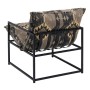 Fauteuil Noir Taupe 70 x 84 x 86 cm de BigBuy Home, Chaises - Réf : S8807239, Prix : 269,78 €, Remise : %