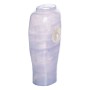 Vase Blau Weiß Harz Kristall 15 x 9 x 31 cm | Tienda24 - Global Online Shop Tienda24.eu