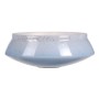 Centre de Table Bleu Argenté Verre 32 x 32 x 12 cm de BigBuy Home, Objets de décoration - Réf : S8807264, Prix : 32,66 €, Rem...