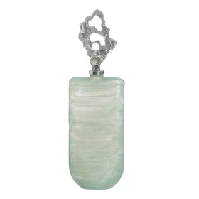 Bouteille Vert Argenté Aluminium Verre 19 x 13 x 62 cm Décorative de BigBuy Home, Objets de décoration - Réf : S8807274, Prix...