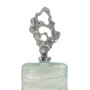 Bottle Green Silver Aluminium Crystal 19 x 13 x 62 cm Decorative by BigBuy Home, Ornaments - Ref: S8807274, Price: 59,67 €, D...