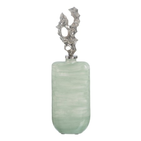 Bottle Green Silver Aluminium Crystal 16 x 9 x 54 cm Decorative by BigBuy Home, Ornaments - Ref: S8807275, Price: 50,88 €, Di...