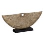 Figura Decorativa Castanho Preto Alumínio 62 x 11 x 27,3 cm de BigBuy Home, Adornos - Ref: S8807293, Preço: 90,08 €, Desconto: %