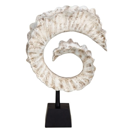 Figurine Décorative Blanc Noir Aluminium 33 x 11 x 51,5 cm de BigBuy Home, Objets de décoration - Réf : S8807294, Prix : 88,4...