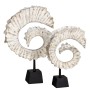 Figurine Décorative Blanc Noir Aluminium 33 x 11 x 51,5 cm de BigBuy Home, Objets de décoration - Réf : S8807294, Prix : 88,4...