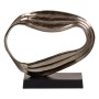 Figurine Décorative Noir Argenté Aluminium 52 x 15 x 46 cm de BigBuy Home, Objets de décoration - Réf : S8807295, Prix : 100,...