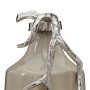 Bouteille Beige Argenté Aluminium Verre 20 x 11 x 53 cm Décorative de BigBuy Home, Objets de décoration - Réf : S8807297, Pri...